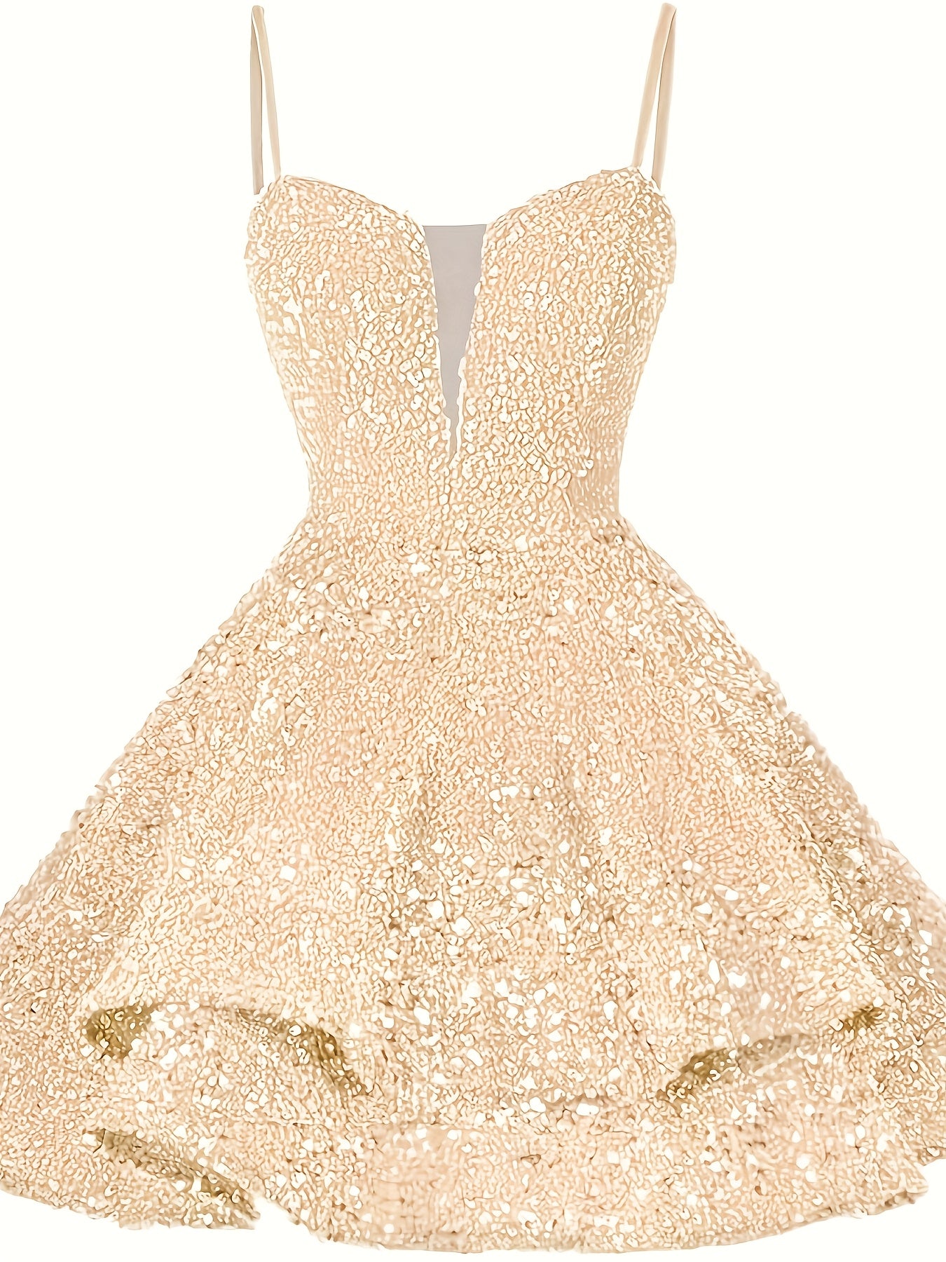Sweet Sparkly Sequin Short Teen Homecoming Dress for Prom Party Gowns