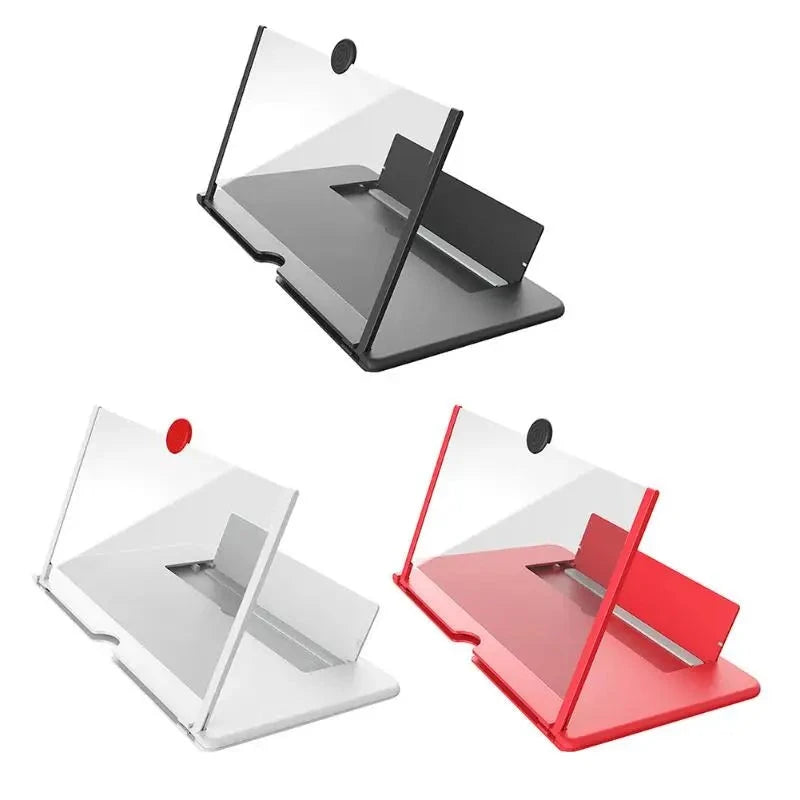 Lupa de pantalla de teléfono celular plegable 3D de 12 pulgadas