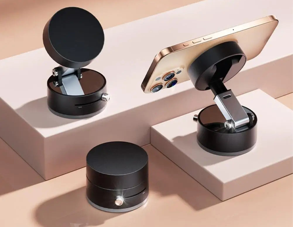2025 New Vacuum Suction Magnetic Phone Holder – The Ultimate Hands-Free Solution!