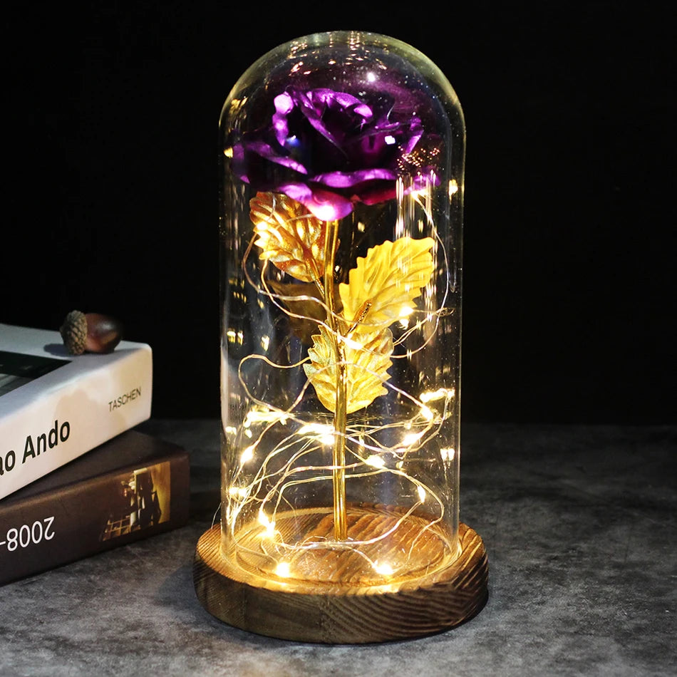 Rose de la galaxie enchantée
