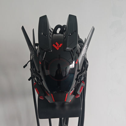 Futuristic LED Punk Mask