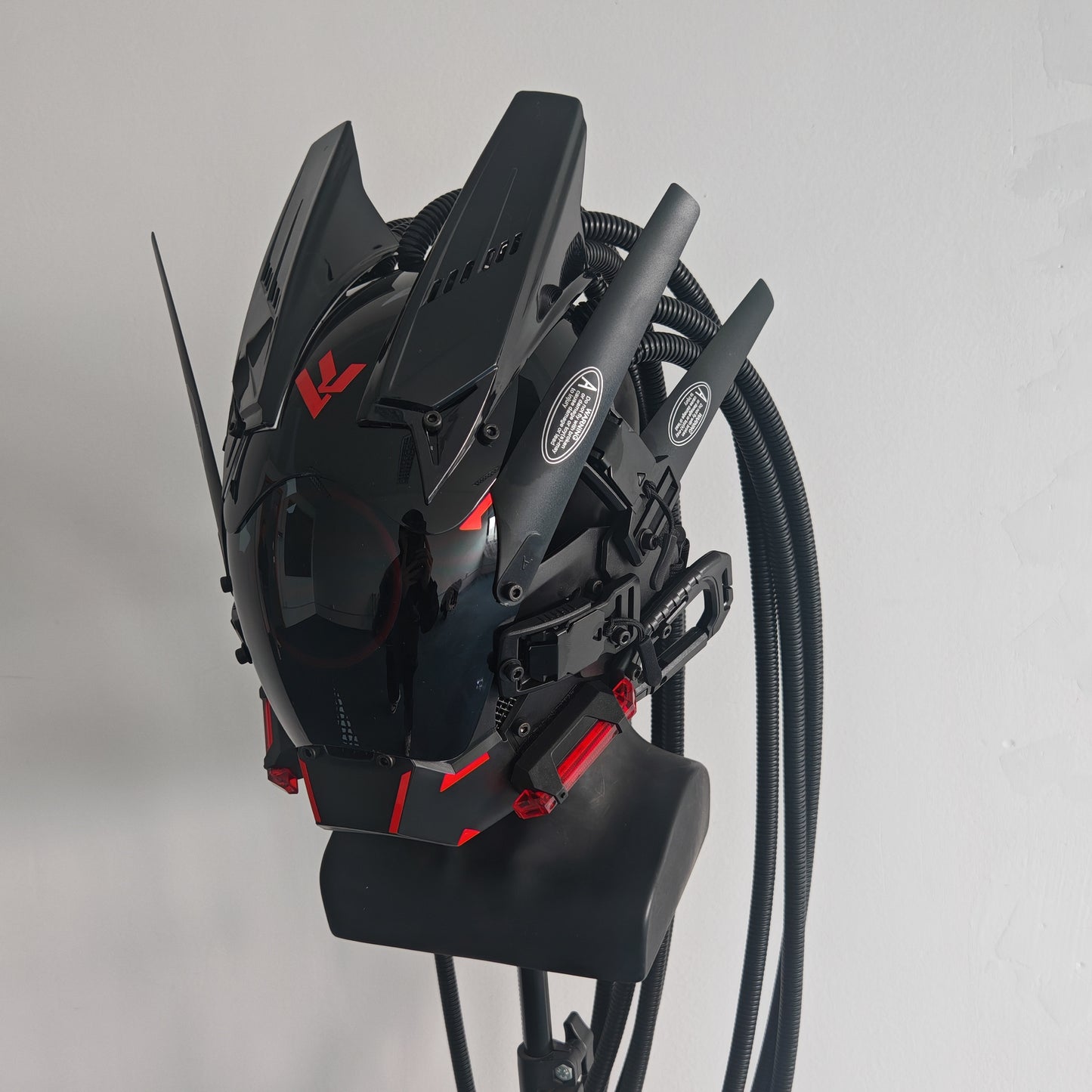 Futuristic LED Punk Mask