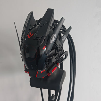 Futuristic LED Punk Mask