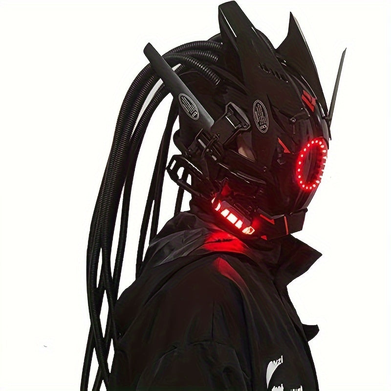 Futuristic LED Punk Mask