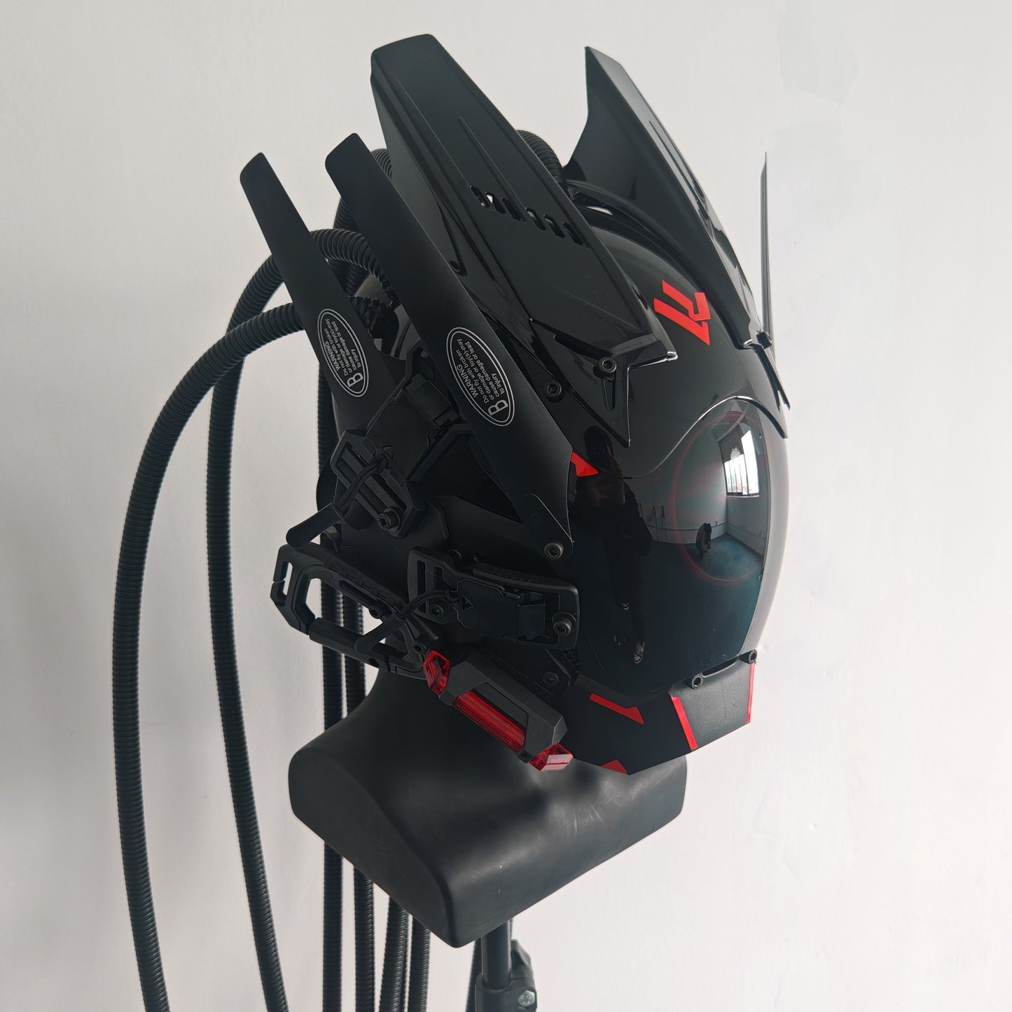 Futuristic LED Punk Mask