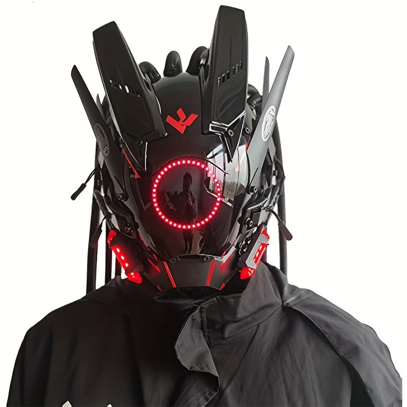 Futuristic LED Punk Mask