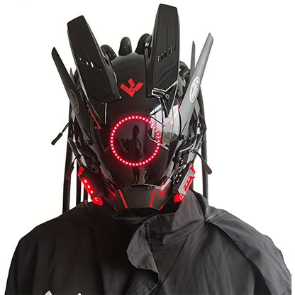 Futuristic LED Punk Mask