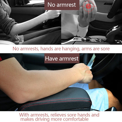 Adjustable Elbow Rest Pad with Console Storage