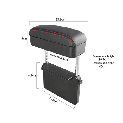 Adjustable Elbow Rest Pad with Console Storage