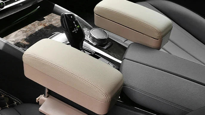 Adjustable Elbow Rest Pad with Console Storage