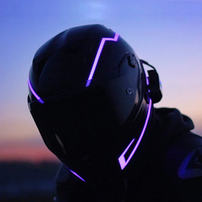Motorcycle Helmet LED Strip Kit