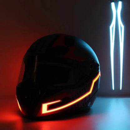 Motorcycle Helmet LED Strip Kit