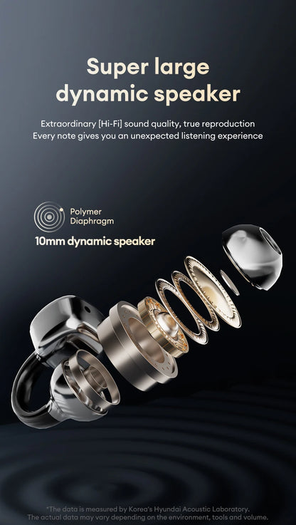 Choice HYUNDAI HY-C02 Nice earrings Earphones Wireless Bluetooth Headphones LED Power Display Mic Stereo Sound Earphones