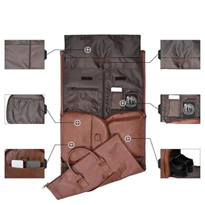 Convertible Travel Clothing Carry-on Luggage Bag