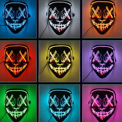 Wireless LED Purge Mask