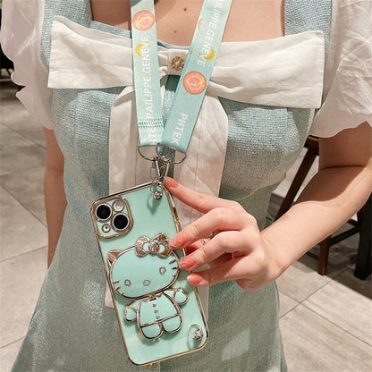 Soporte para teléfono con diseño de Hello Kitty