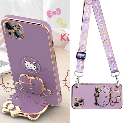 Soporte para teléfono con diseño de Hello Kitty