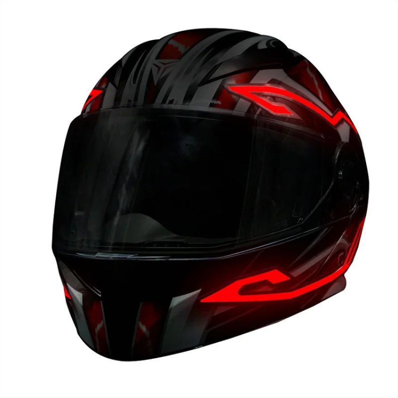 Motorcycle Helmet LED Strip Kit
