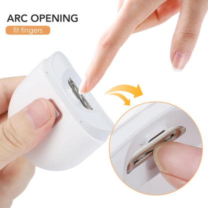 Electric Automatic Nail Clippers with Light