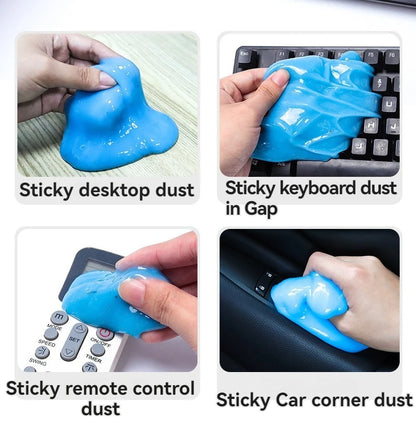 Quitapolvo en gel mágico