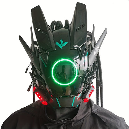 Futuristic LED Punk Mask