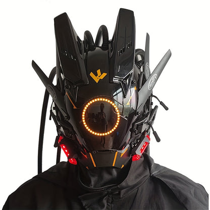 Futuristic LED Punk Mask